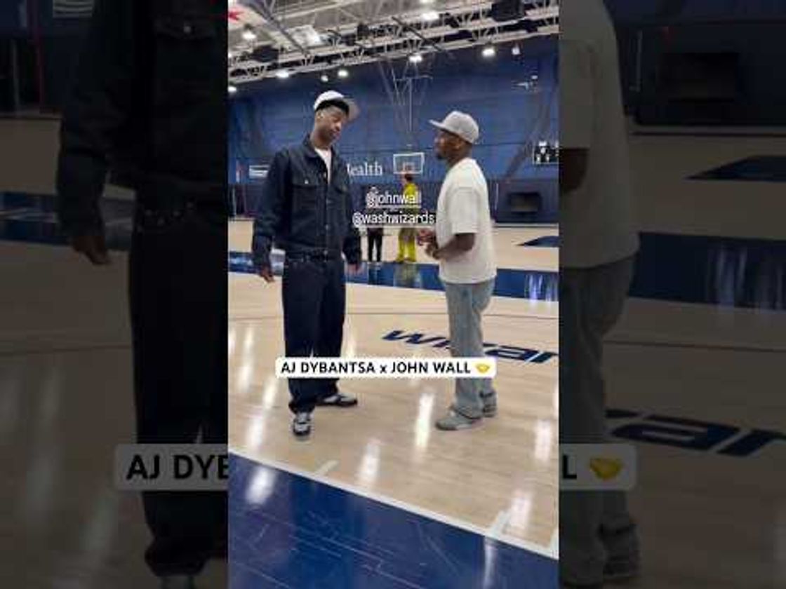 The Wizards 2010 and 2026 No. 1 picks link up 🤝 (via aj.dybantsa/IG)