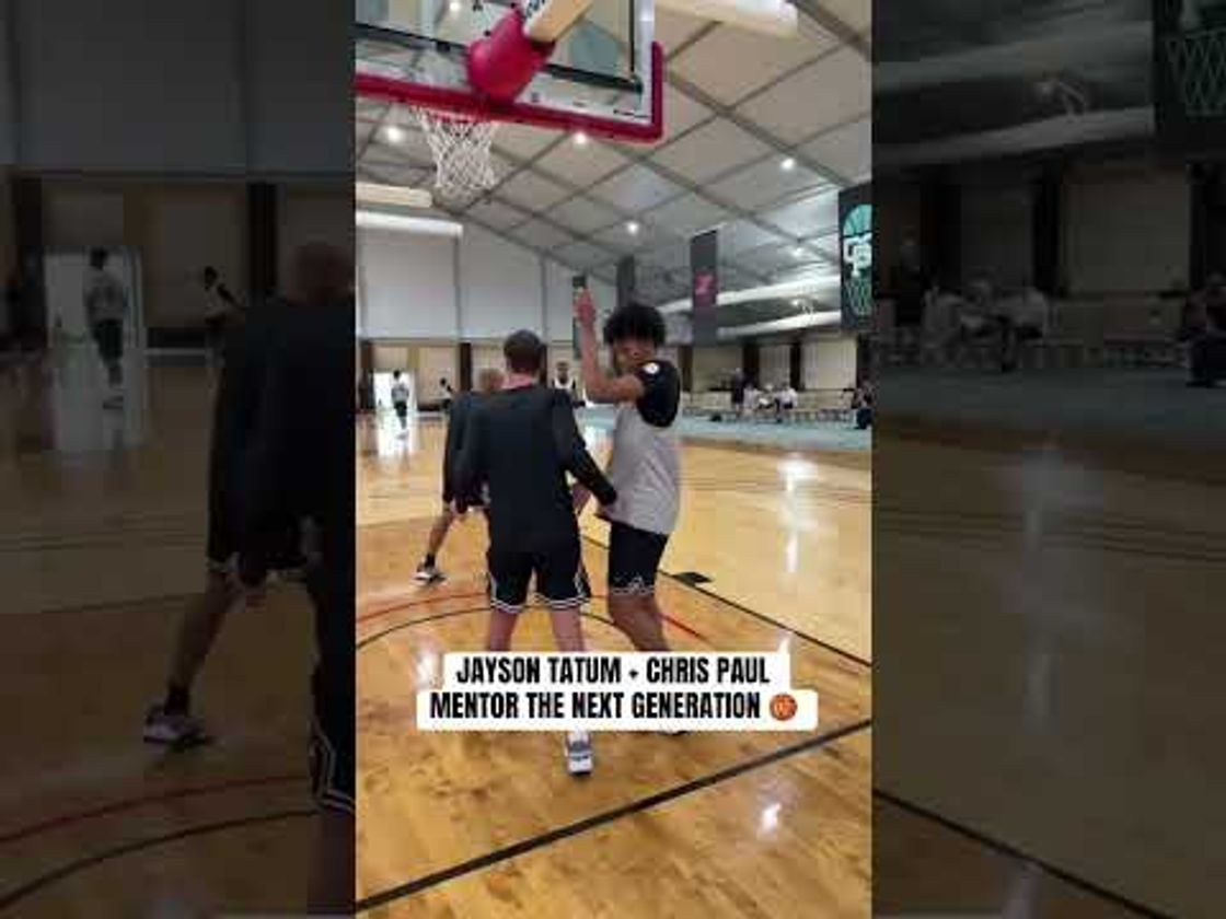 JT & CP3 mentor the next generation of guards & forwards at their Elite Camp in Las Vegas! 🏀