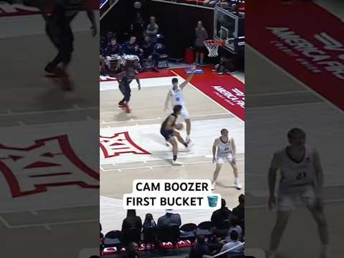 Cam Boozer gets his first summer league bucket 🪣
