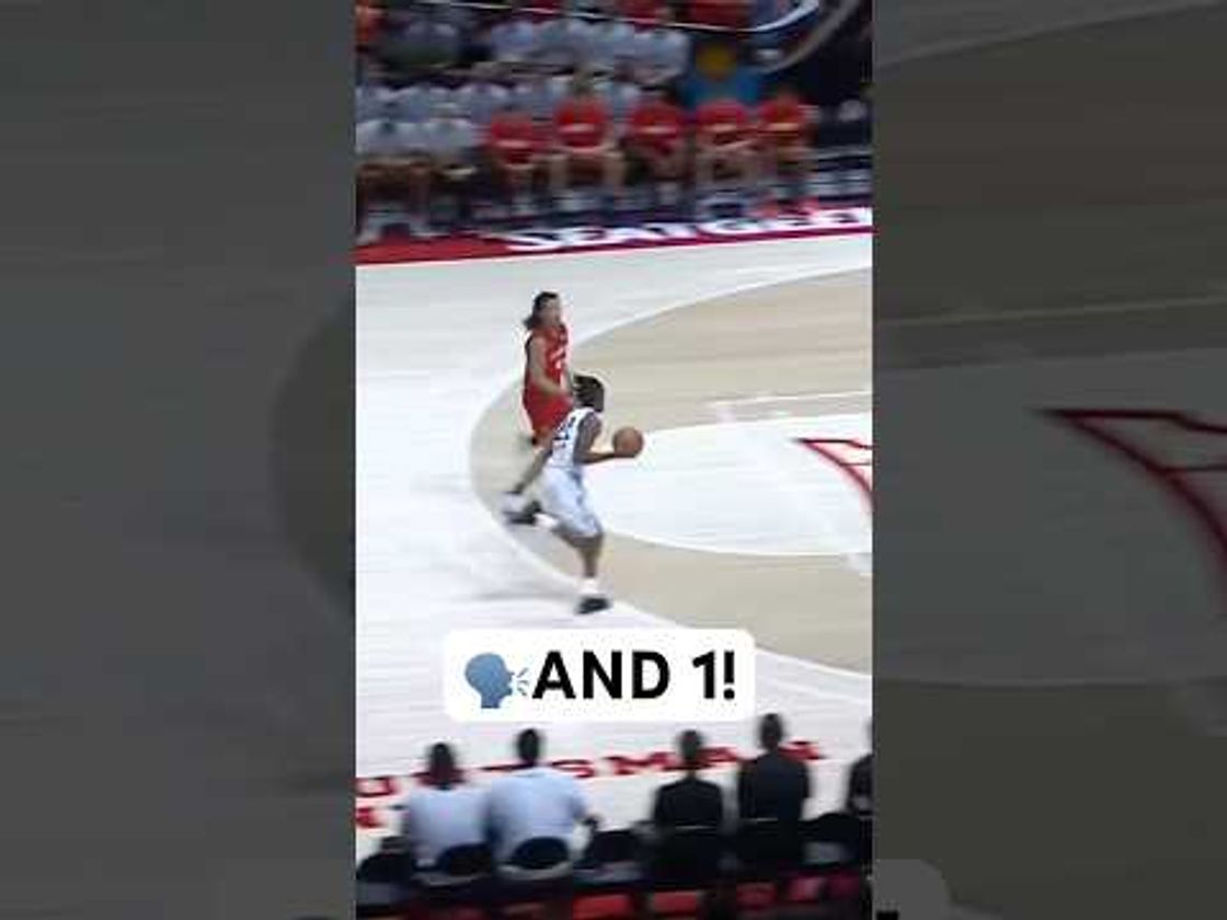 Darryn Peterson is cooking early with the And 1