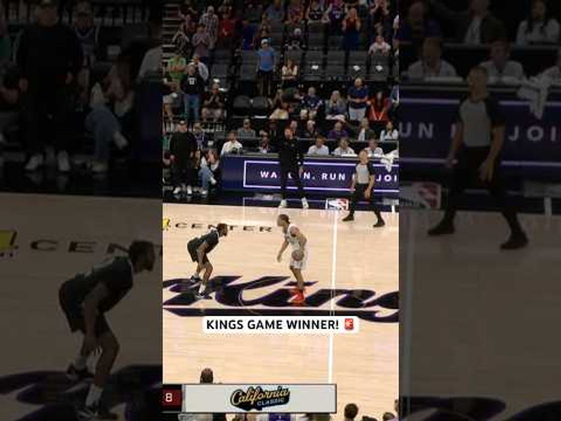 Nique Clifford wins the game for the Kings!