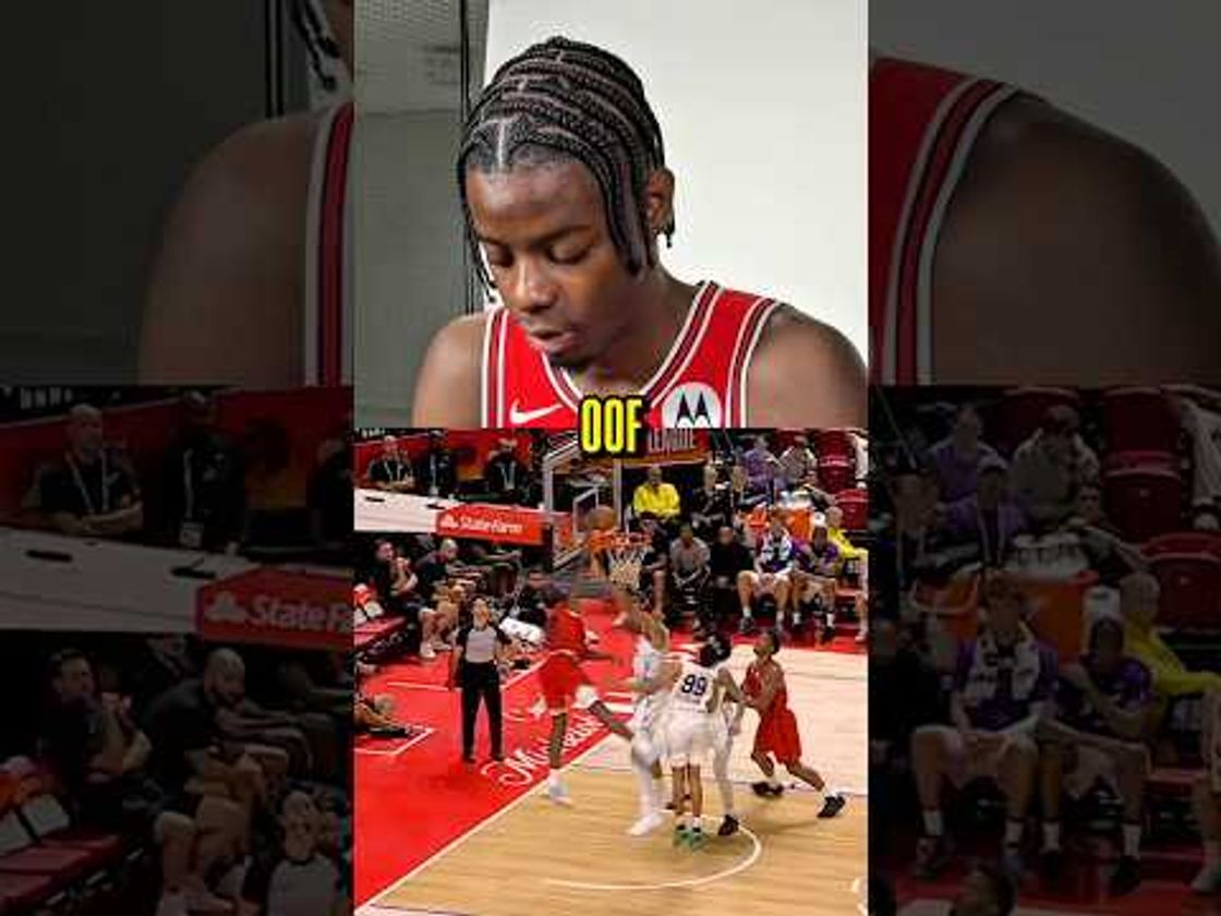 Caleb Wilson breaks down his head-turning dunk at NBA Summer League 💥