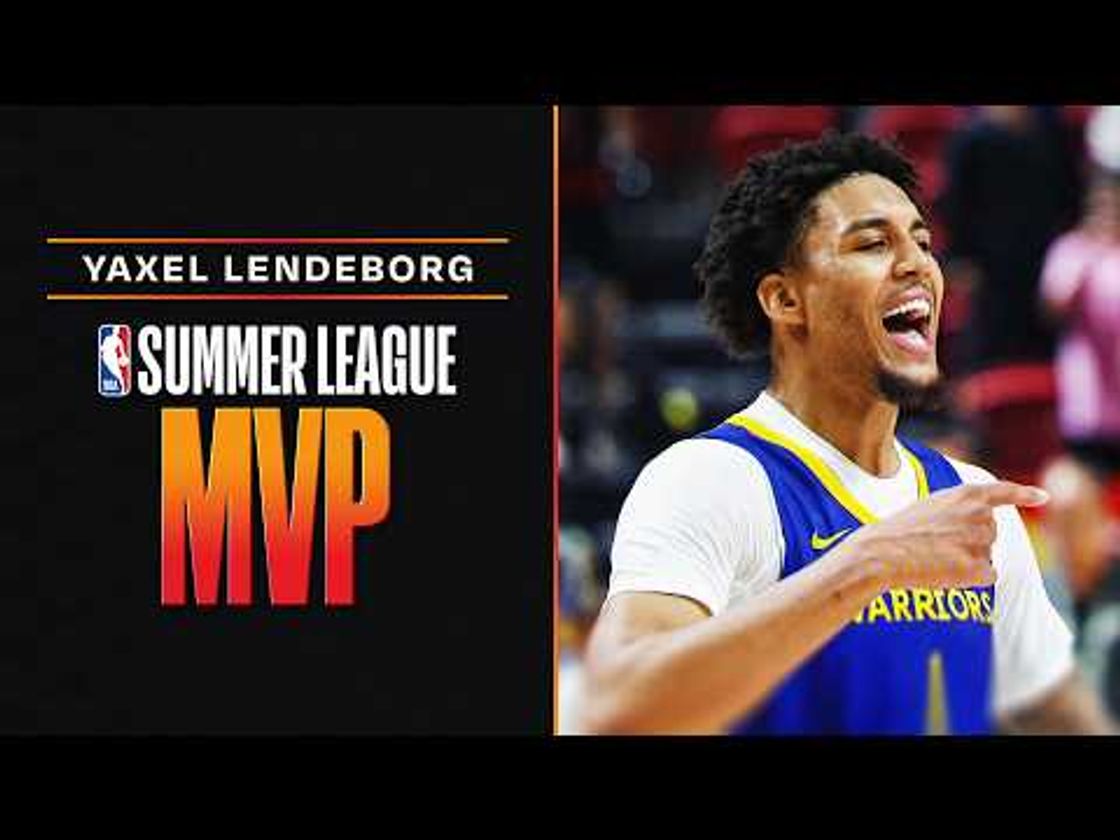 Yaxel Lendeborg is the 2026 Las Vegas Summer League MVP 🏆! 14.8 PPG, 6.8 RPG, 4.0 APG