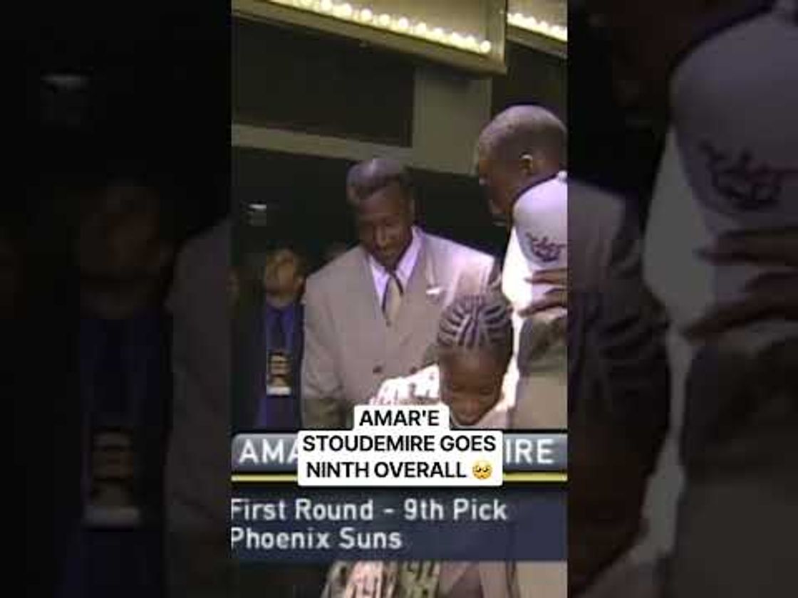 Amar'e Stoudemire Draft Moment in 2002