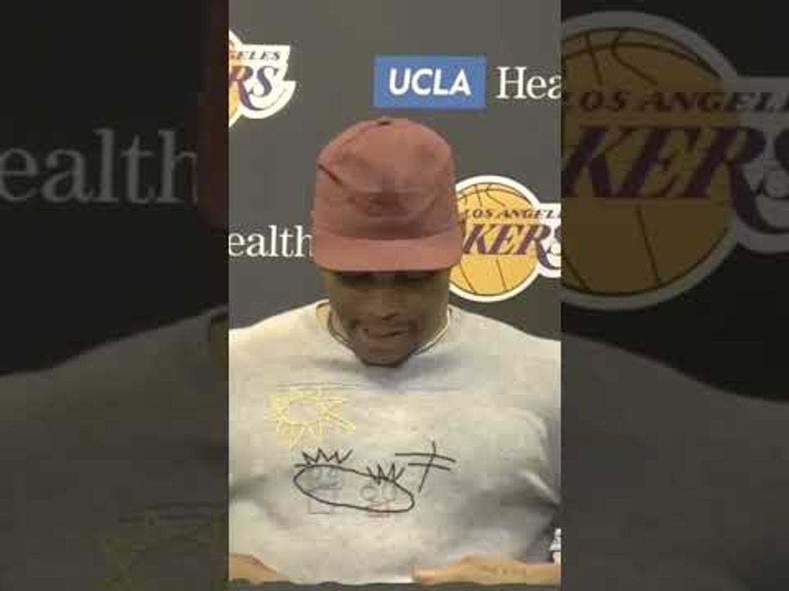 Russ rocked a custom sweater from his son for his birthday in 2022 🥲