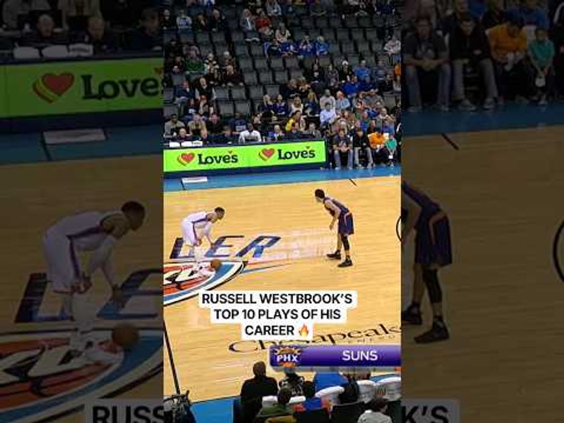 TOP 10 PLAYS OF RUSSELL WESTBROOK’S UNFORGETTABLE CAREER 🚨