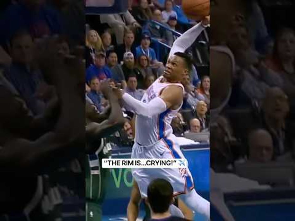Russell Westbrook, certified high-flyer ✈️