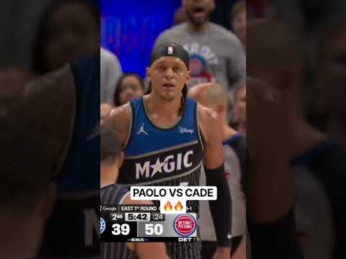 ROUND 1, GAME 5. CADE DROPS 45. PAOLO DROPS 45.