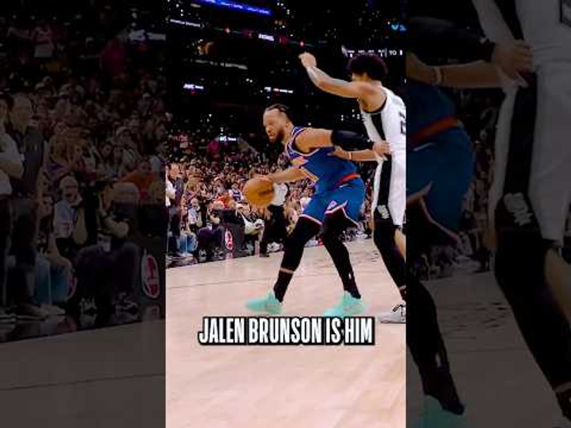 JALEN BRUNSON'S FINALS-SEALING PUSH IN GAME 5 WAS ICONIC 🏆