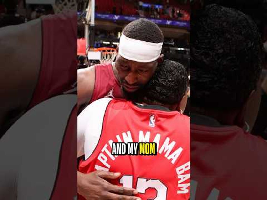 Bam speaks on the moment with his mother after his historic 83-PT night ♥️🥲