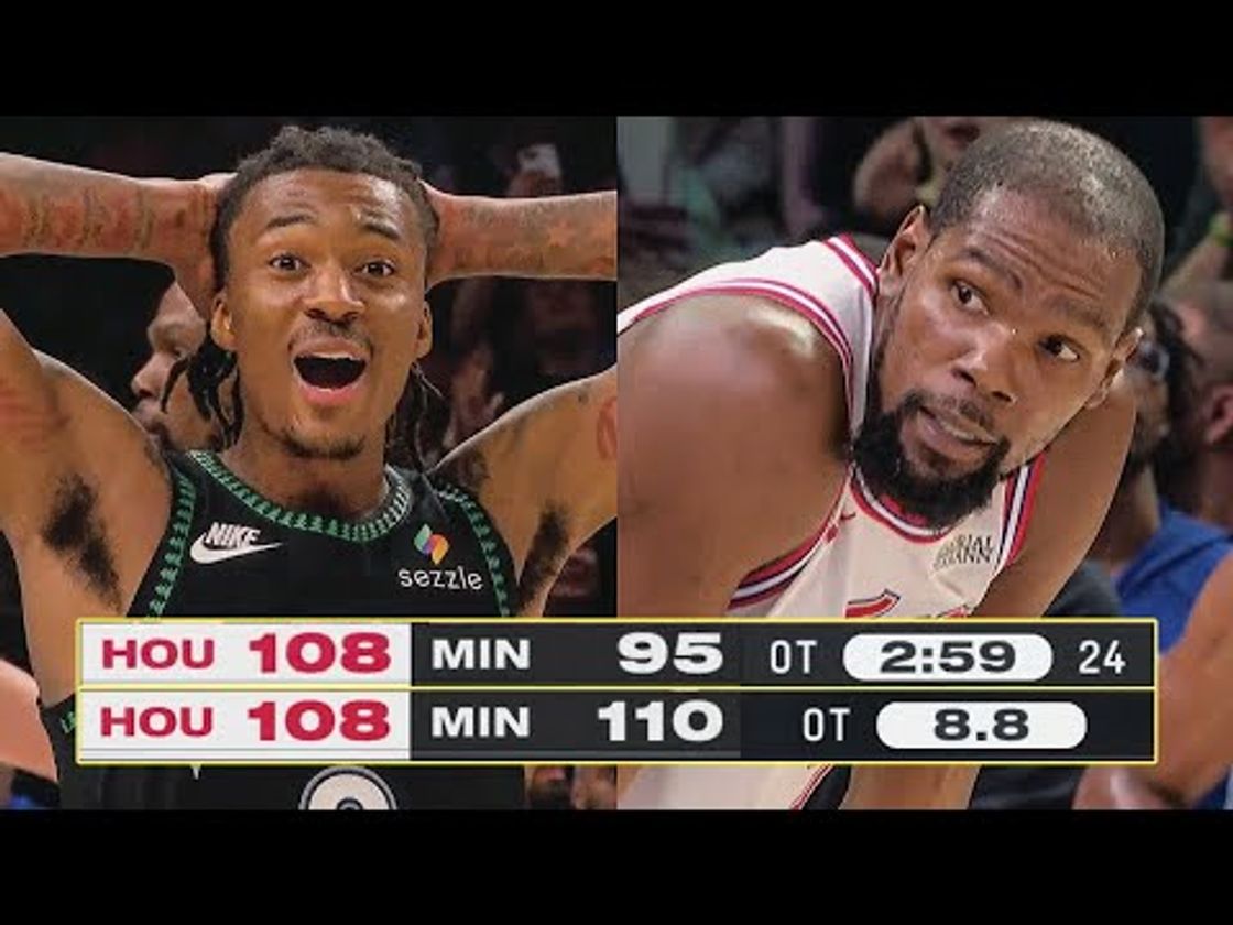 LARGEST OT COMEBACK of the Play-by-Play Era Timberwolves vs. Rockets | Presented by @xfinity
