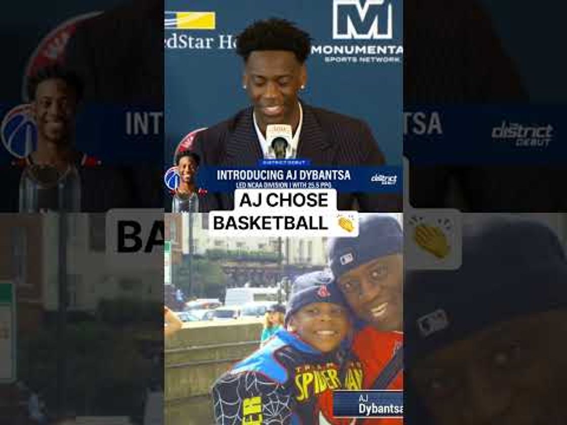 For AJ Dybantsa , it was a Spider-Man hoop gifted by his dad at 5