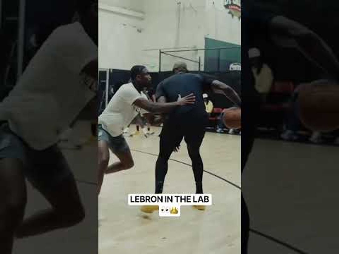 LeBron in the lab ahead of season 24! 👀 (via: chrisjohnsonhoops, graydientvisuals/IG)