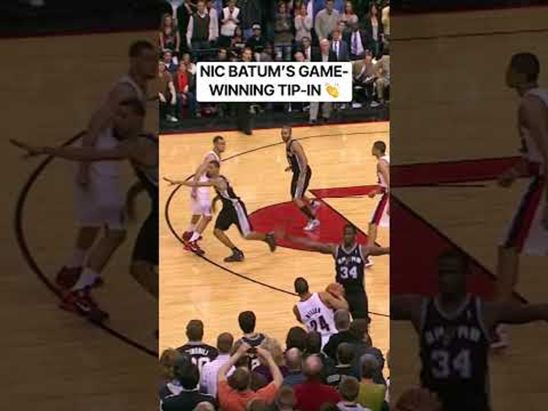 Nic Batum had a special 18 year NBA career 👏