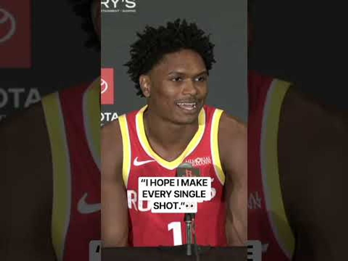 Amen Thompson on what he wants to be different this season