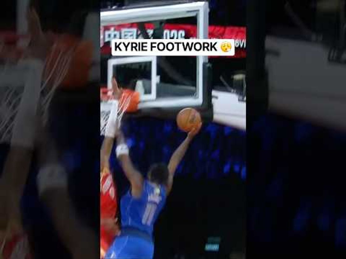 Kyrie gets the spin layup to fall