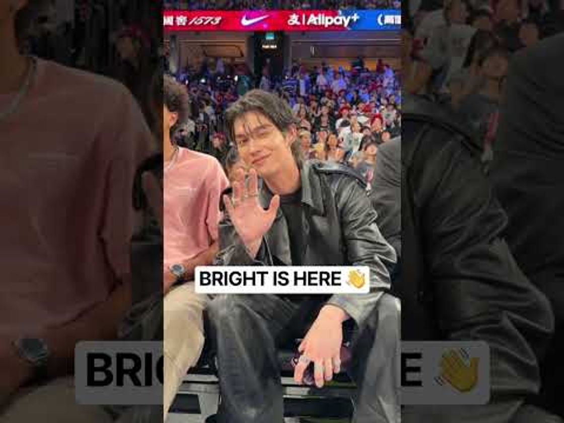 BRIGHT is in the building to watch Mavericks vs Rockets