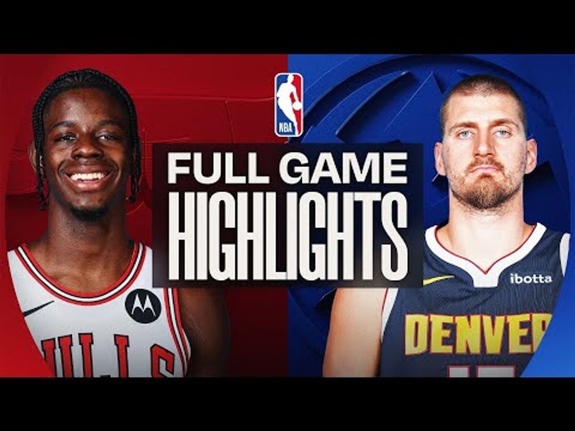 BULLS at NUGGETS | NBA PRESEASON FULL GAME HIGHLIGHTS | October 11, 2026