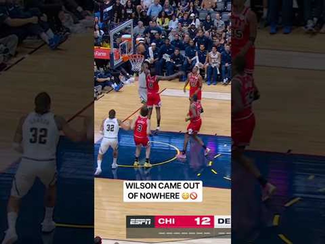Caleb Wilson Comes Flying In for the HUGE Rejection 🚫🚀