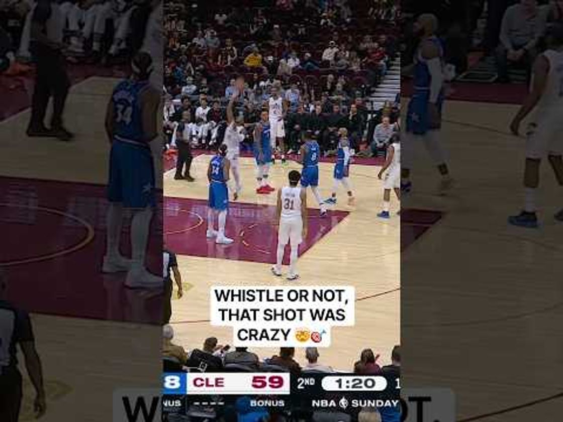 Mitchell’s INSANE High-Arcing Shot… Even After the Whistle 🤯🏀