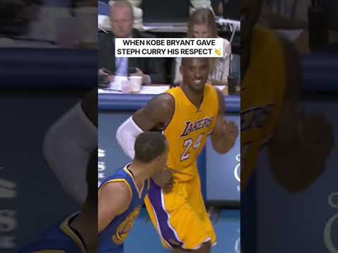 On this day in 2014 Steph showed off his range and Kobe gave him his respect 🤝