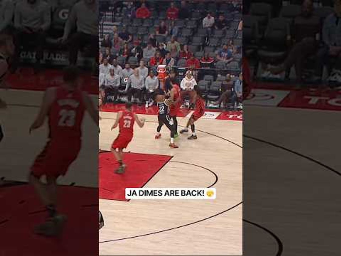 This Ja no look spin pass was clean 🧼