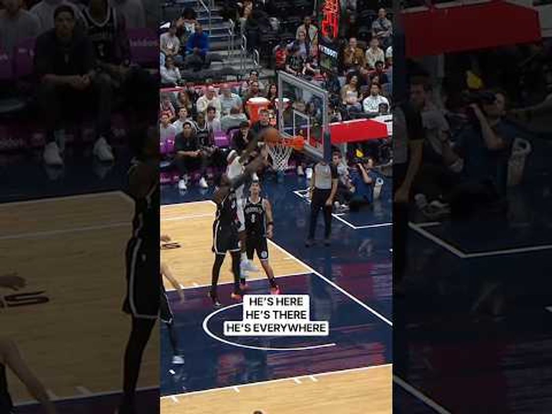 AJ DYBANTSA GOES AIRBORNE FOR THE PUTBACK, THEN TURNS DEFENSE INTO ANOTHER SLAM 😤🔥