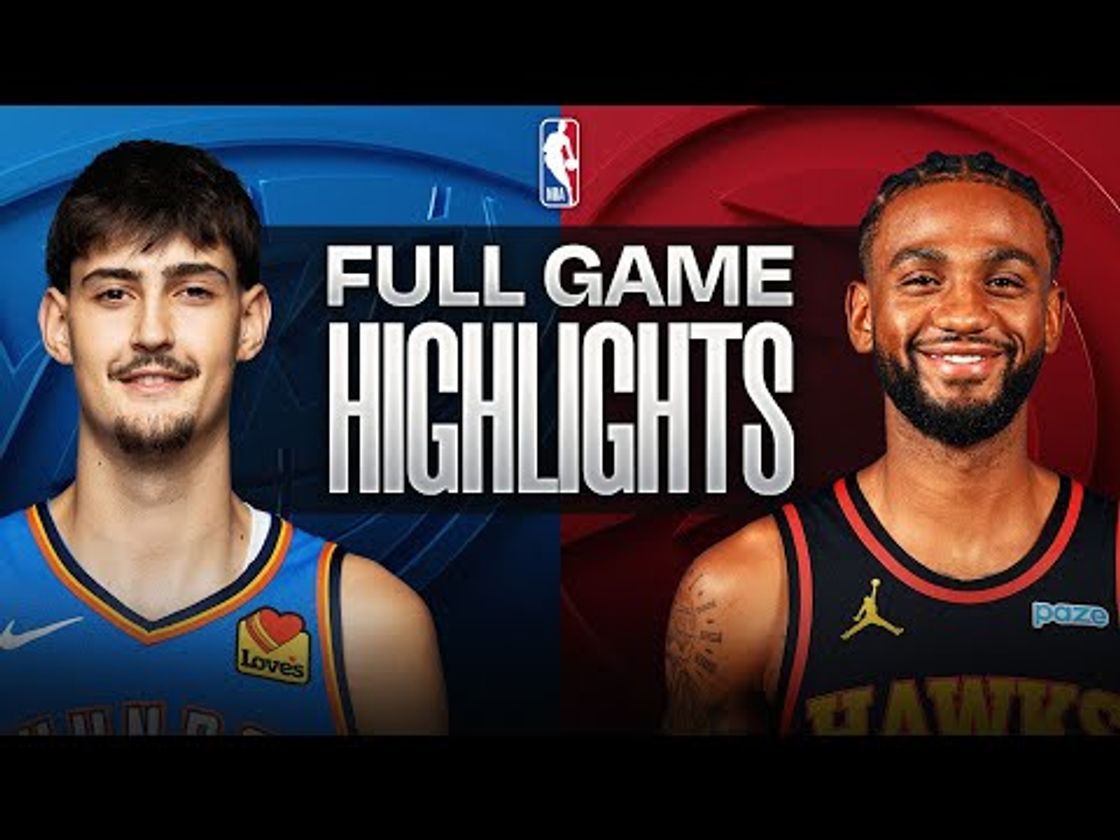 THUNDER at HAWKS | NBA PRESEASON FULL GAME HIGHLIGHTS | October 12, 2026