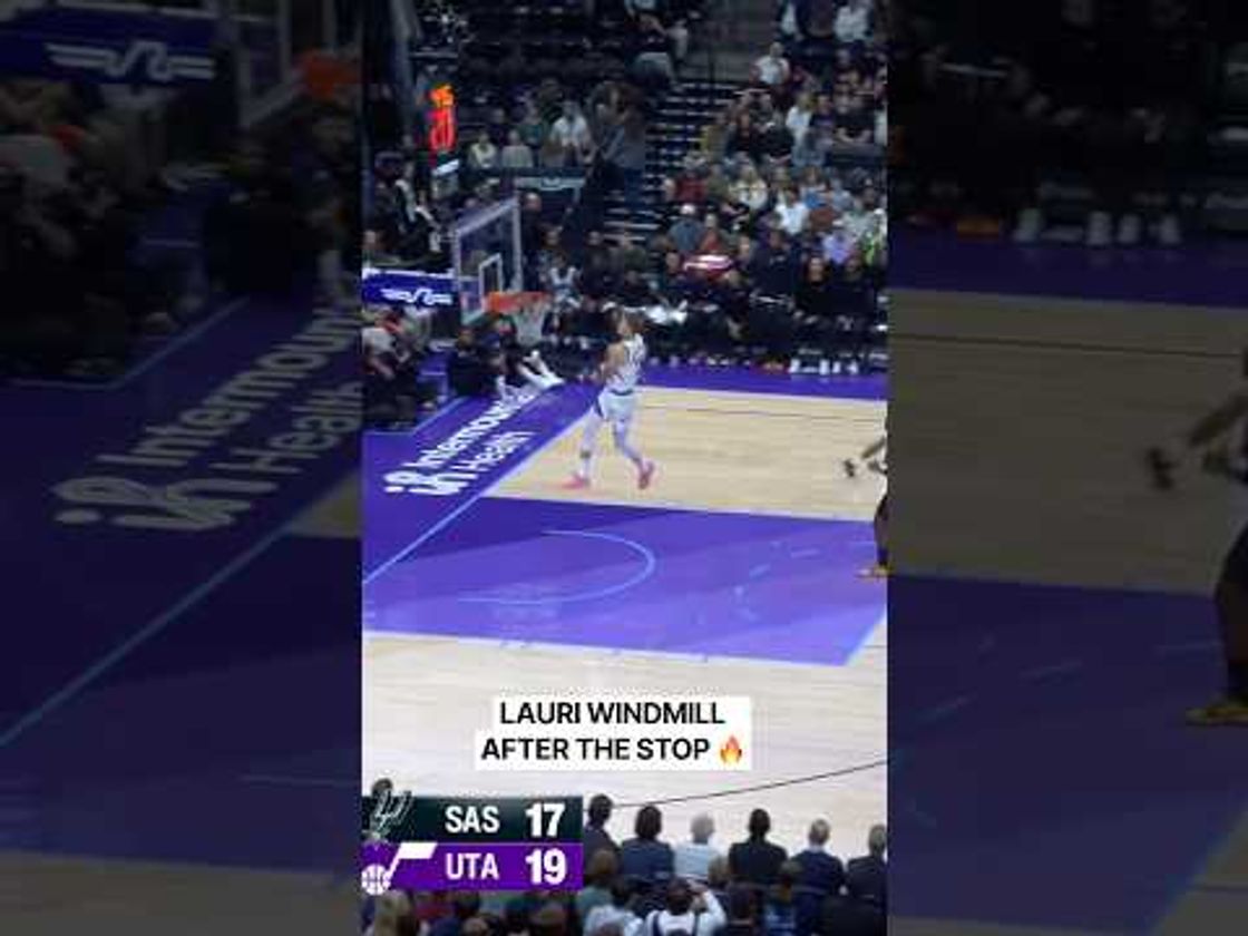 Jazz Turn Defense Into Offense as Lauri Markkanen Finishes With a Windmill Jam 😤💨