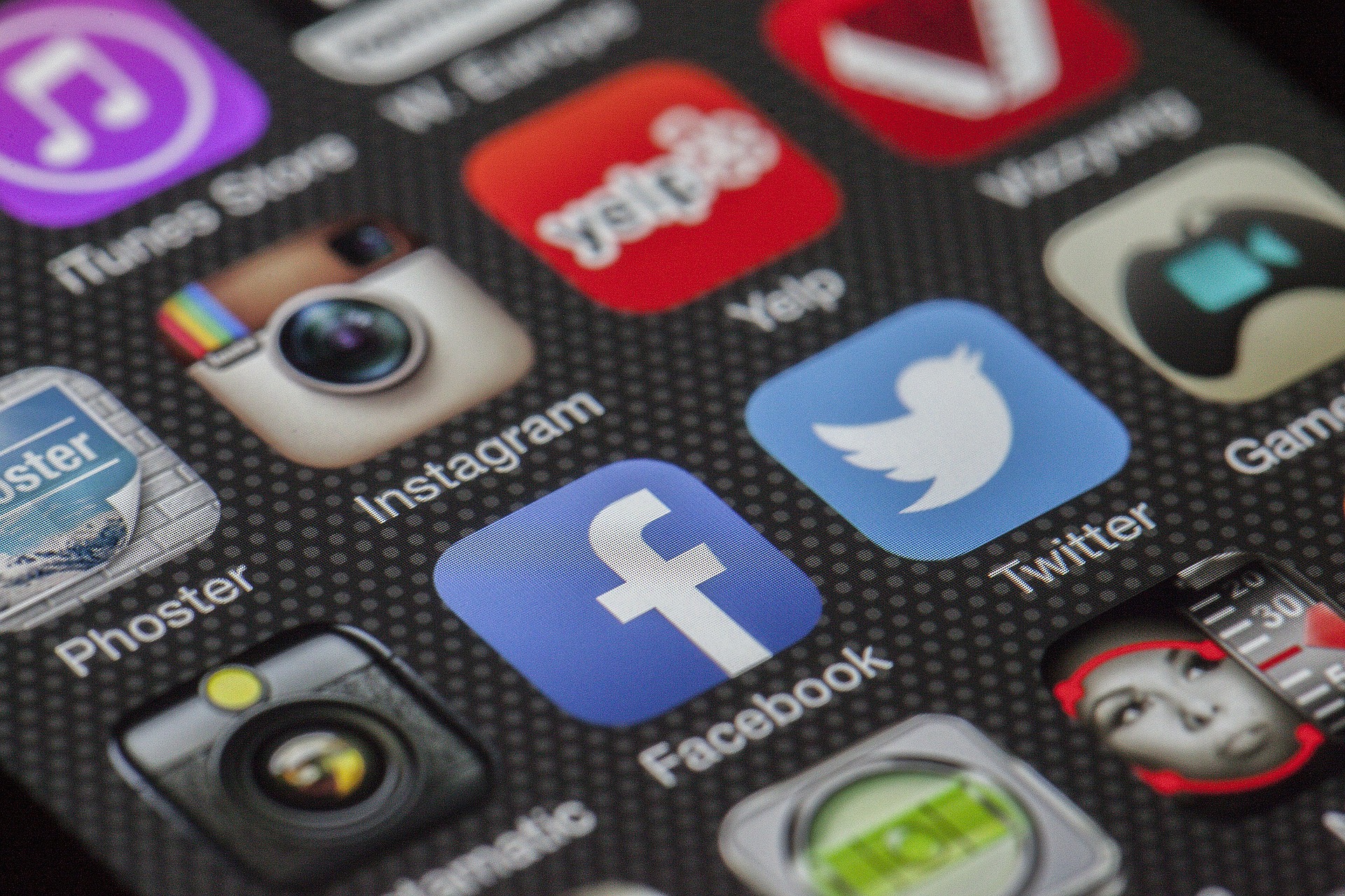 social media profiles