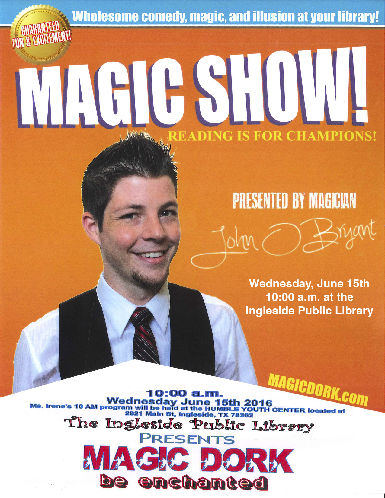 magic show magic show flyer