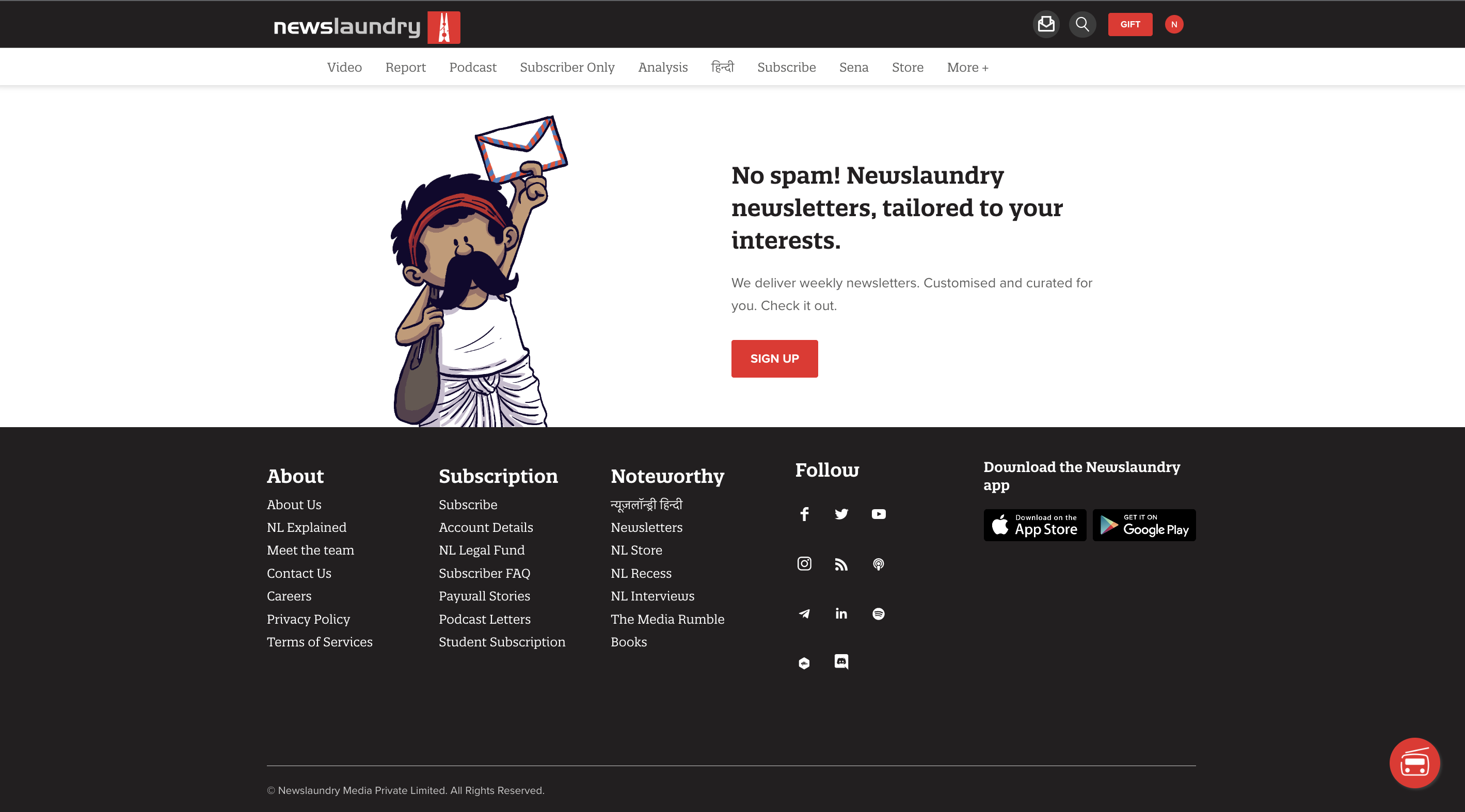 Newslaundry App