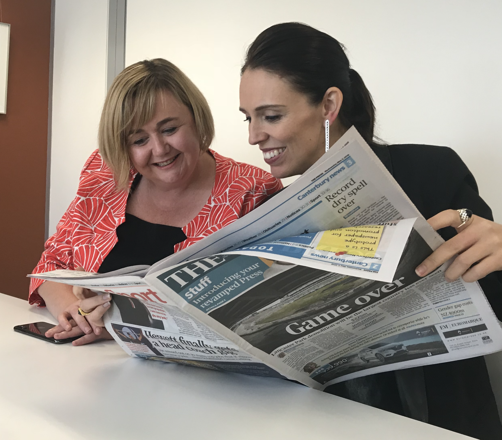 Print's big bang: NZ goes compact
