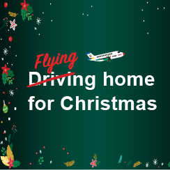 Flying Home for Christmas