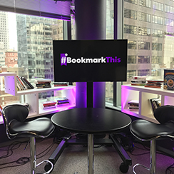 #BookmarkThis – A series of live video chats with bestselling authors