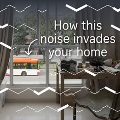 No quiet at home: The reality of living with Singapore’s traffic noise