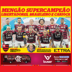 Flamengo champion of Copa Libertadores and Campeonato Brasileiro