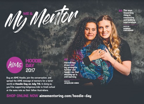 News Corp Australia and Australian Indigenous Mentoring Experience (AIME) Hoodie Day Campaign
