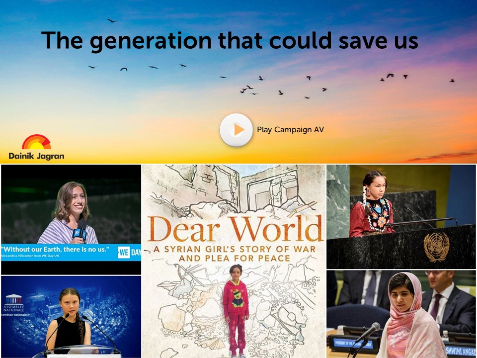 The Generation that could save us