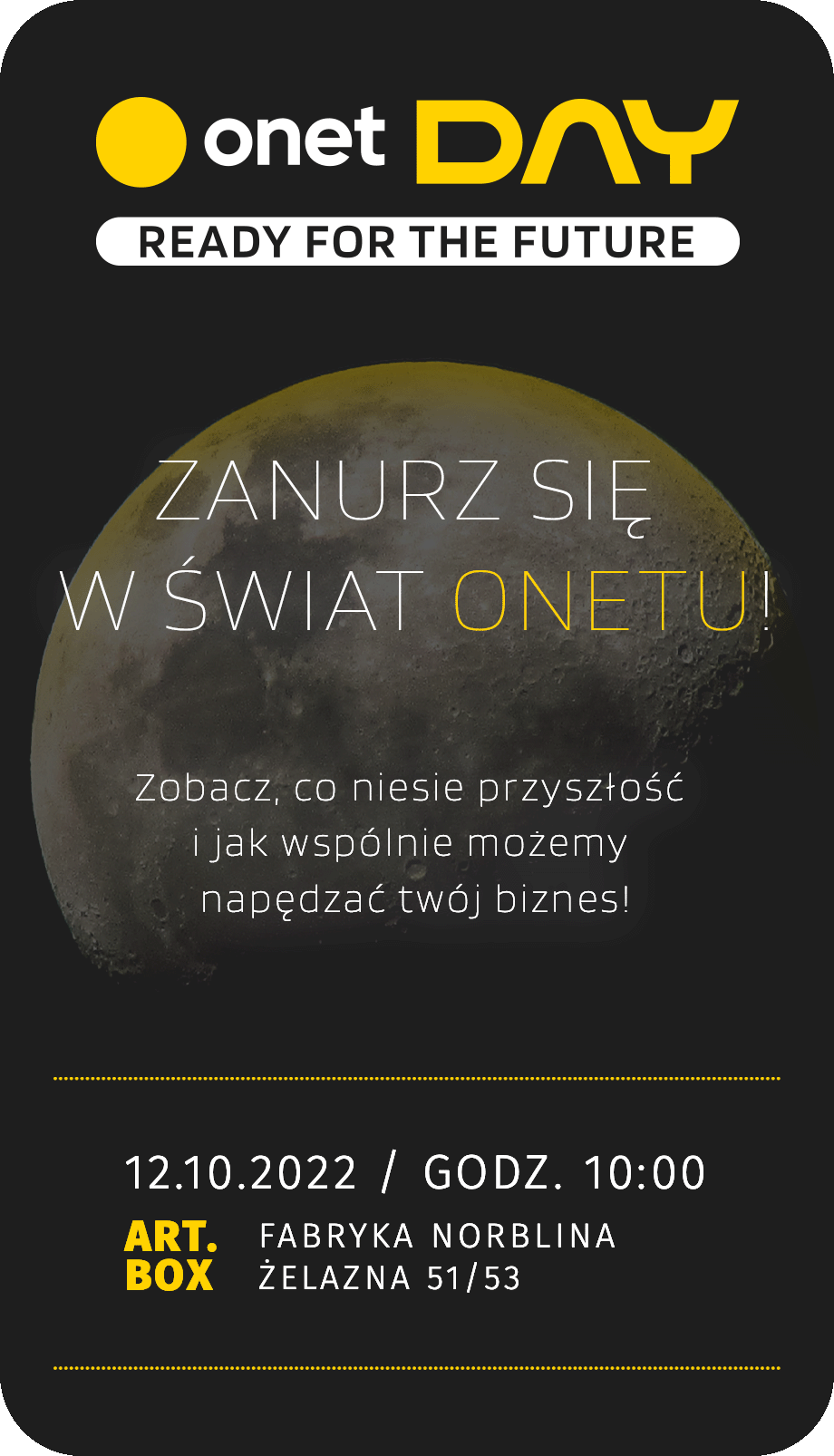 Let's show how Onet is ready for the future