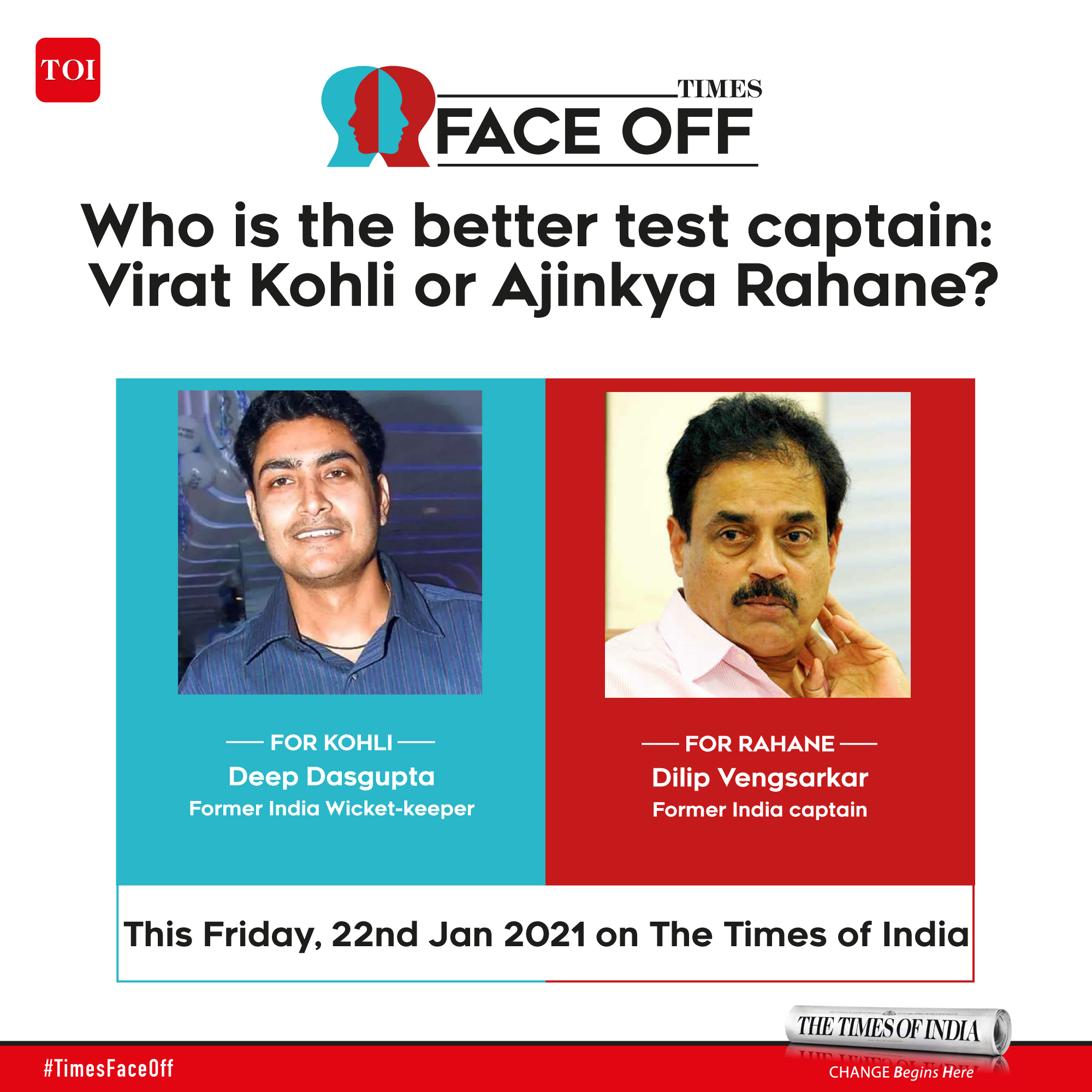 Times Face Off