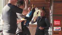 A tour de force of sausage and cycling