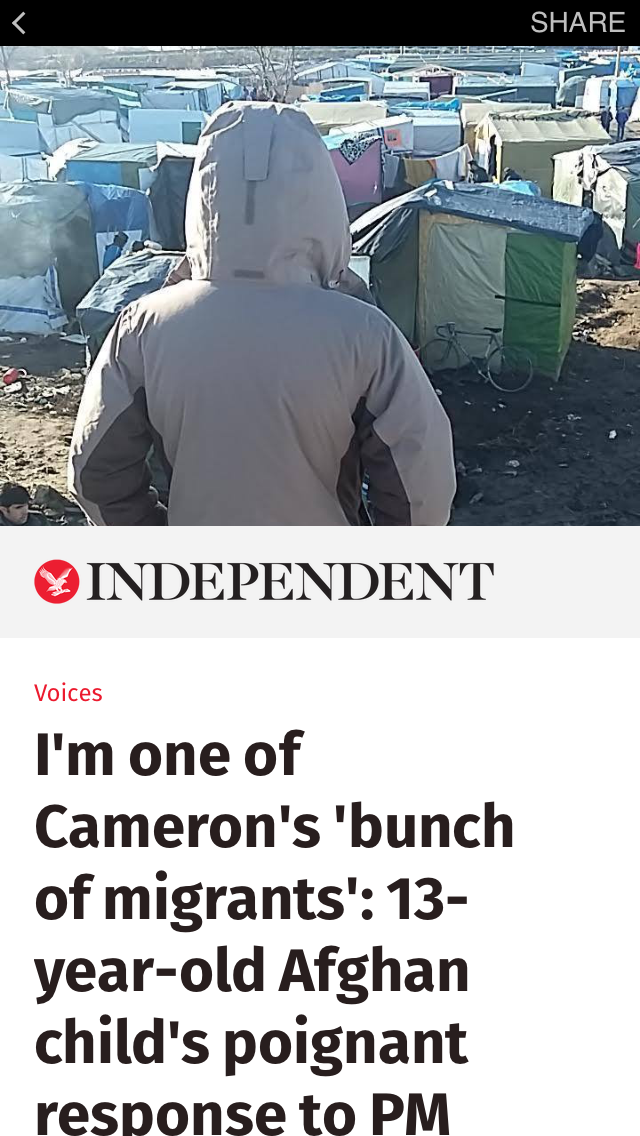 independent.co.uk - mobile site