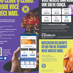 “Você Merece Mais” Campaign – Clube O GLOBO
