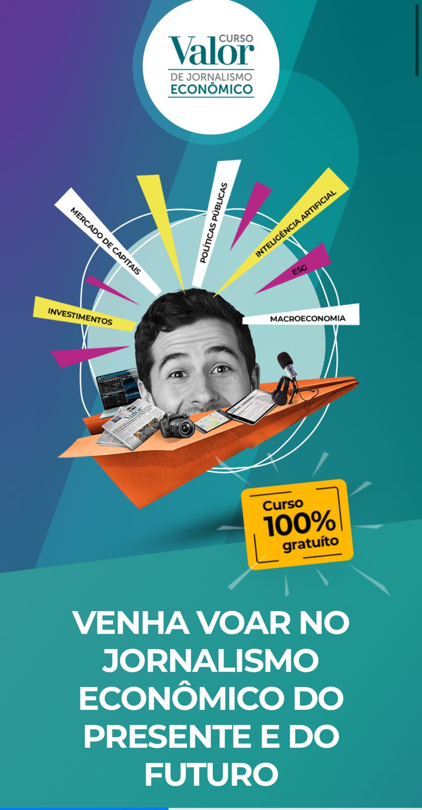 Curso Valor de Jornalismo Economico (Valor Economic Training Course)