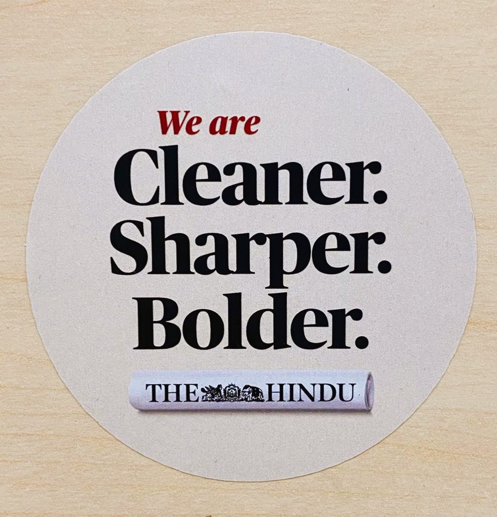 The Hindu Cleaner Bolder Sharper- Social media activities