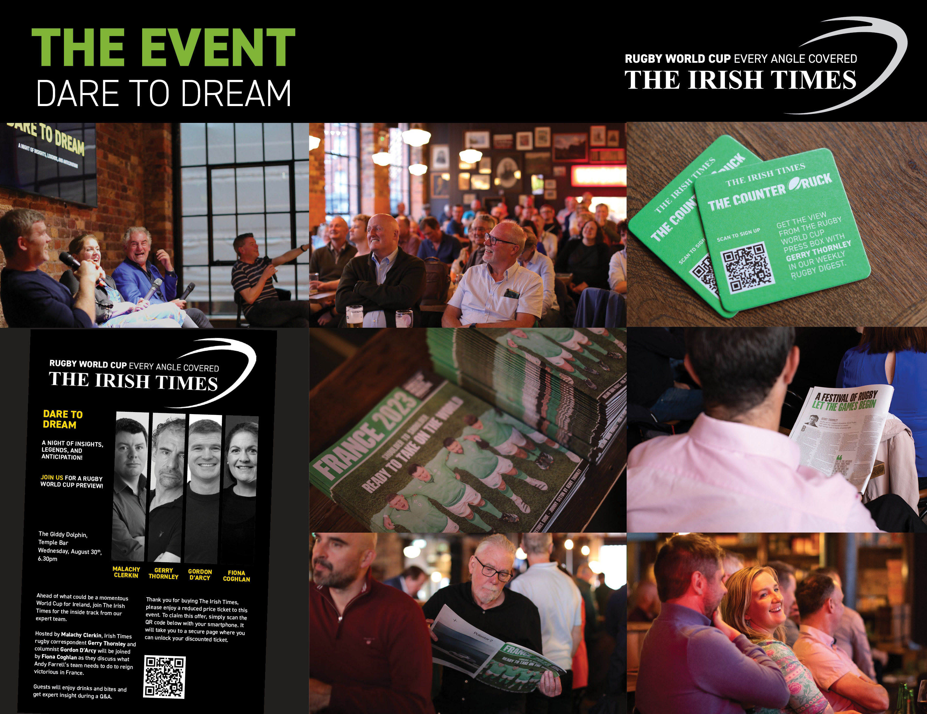 The Irish Times and The Rugby World Cup  - Every Angle Covered