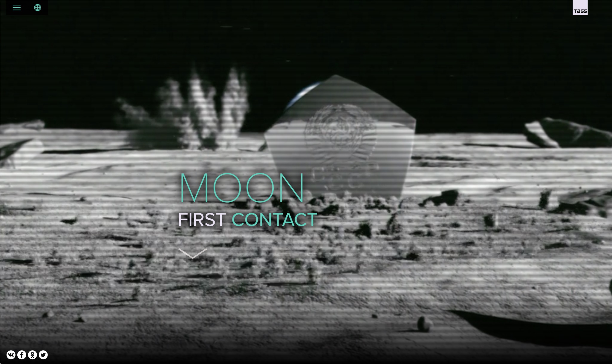 Moon. First contact.