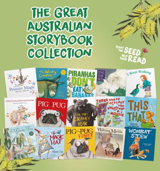 Plant the seed to help them read with, 'The Great Australian Storybook Collection'