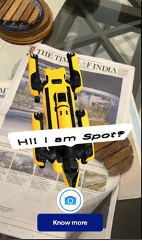 Print Ad with Augmented Reality (Hyundai Ad)